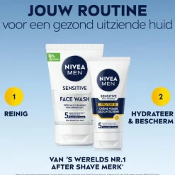 NIVEA MEN Sensitive Gezichtscrème SPF15 Gevoelige Huid 75 ml