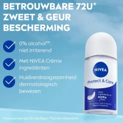 NIVEA Protect & Care Deodorant Roller 50 ML