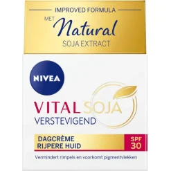 NIVEA Vital Soja Verstevigende Dagcrème SPF 30 Oudere Huid 50 ML