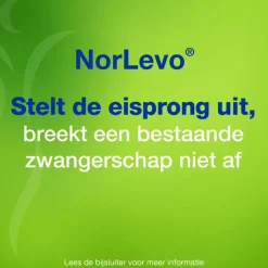 Norlevo Levonorgestrel Morning After Pil 1,5 mg