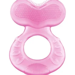 Nuby - Visvormige Silicone Bijtring Met Borsteltjes - 3M+