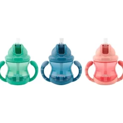 NUBY FLIP-IT ANTILEKBEKER HANDVATTEN 12 MAANDEN 240 ML