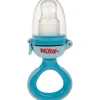 Nuby Siliconen Nibbler - 6m+ - Blauw