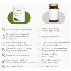 Nupure probaflor plus - Probiotica complex met pepermunt en chicorei, 60 capsules