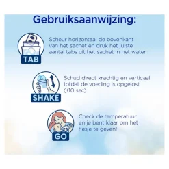 Nutrilon 1 Opvolgmelk Baby 0-6M Tabs 27 gram