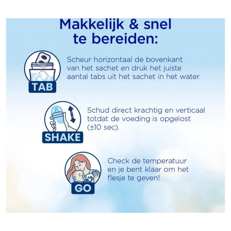 Nutrilon 2 Opvolgmelk 6-12M Tabs