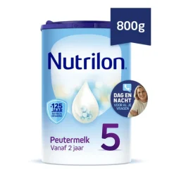 Nutrilon 5 Peutermelk Flesvoeding Vanaf 2 Jaar 800 GR