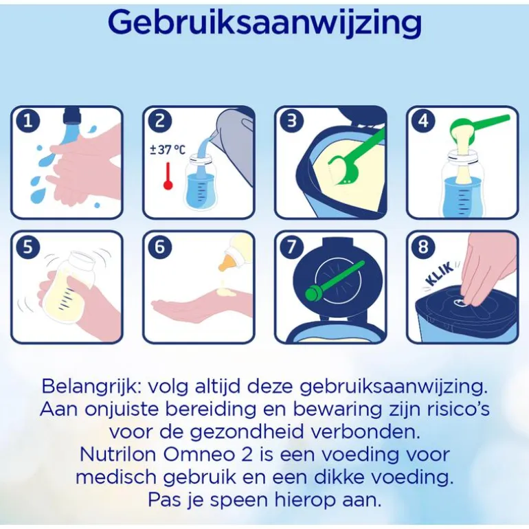 Nutrilon Omneo 2 Baby Vanaf 6 Maanden 800 gram