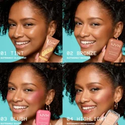 NYX Professional Makeup Buttermelt Highlighter 05 Bright and Butta