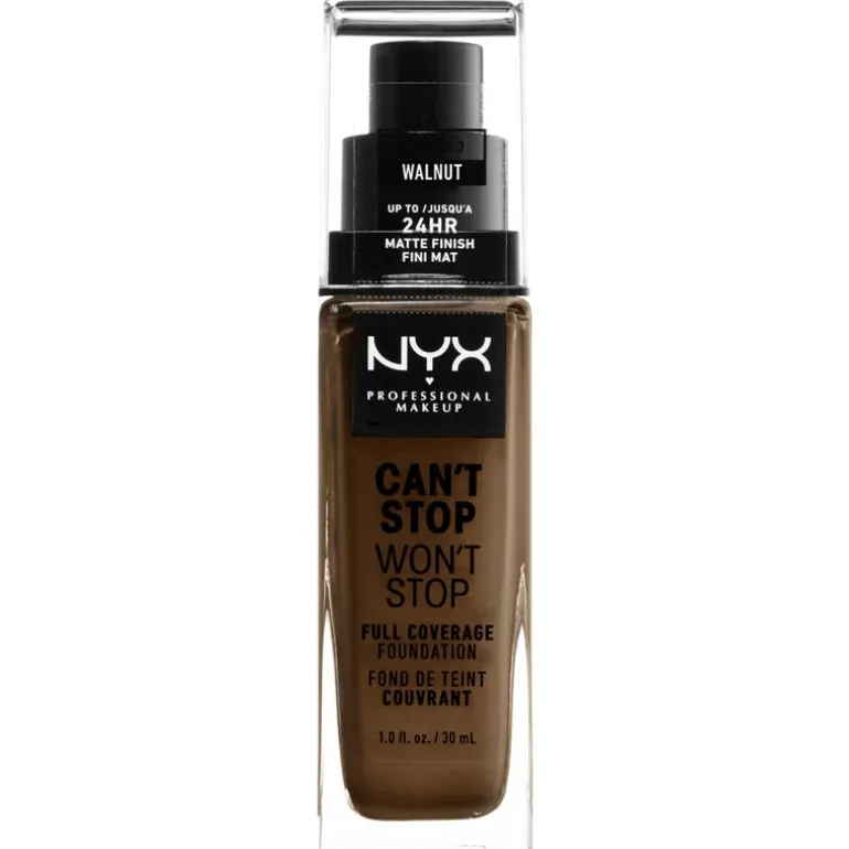 NYX Professional Makeup Can't Stop Won't Stop Foundation Walnut CSWSF2