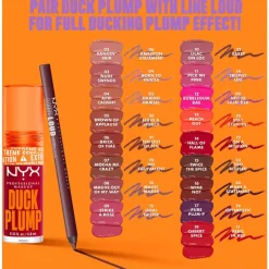 NYX Professional Makeup Duck Plump Lip Plumping Laquer Lipgloss 6 Brick Of Time