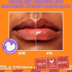 NYX Professional Makeup Duck Plump Lip Plumping Laquer Lipgloss 3 Nude Swings