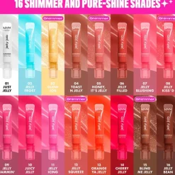 NYX Professional Makeup Jelly Job Lipgloss 05 Honey It's Jelly Bruin