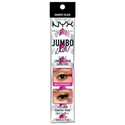 NYX Professional Makeup Jumbo Lash! 2-in-1 Zelfklevende Eyeliner