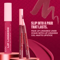 NYX Professional Makeup Lip Lingerie Liner Stain 09 Send Nudes Rood