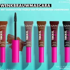 NYX Professional Makeup Thick It. Stick It! Wenkbrauwmascara 7 Espresso
