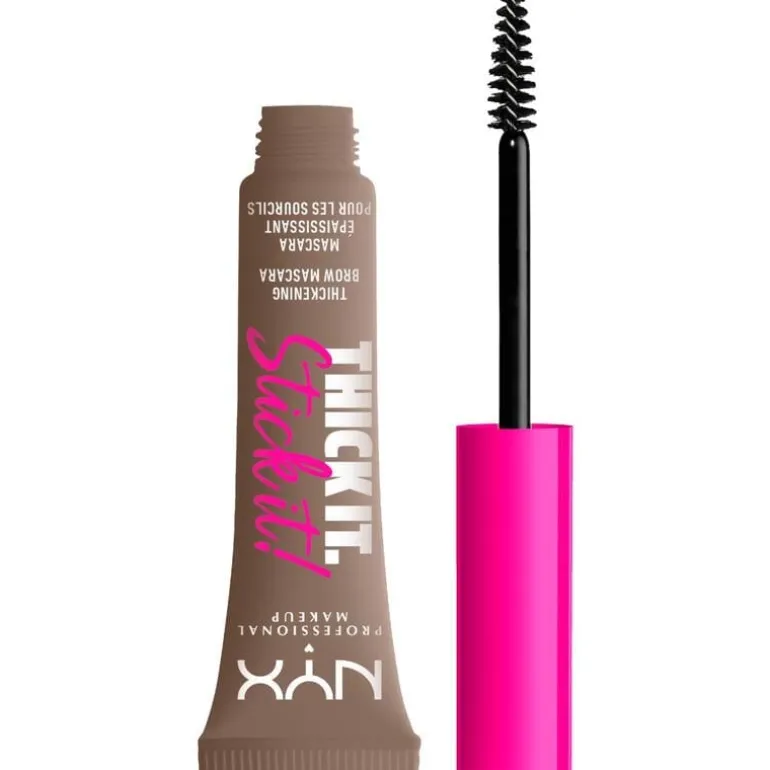 NYX Professional Makeup Thick It. Stick It! Wenkbrauwmascara 1 Taupe