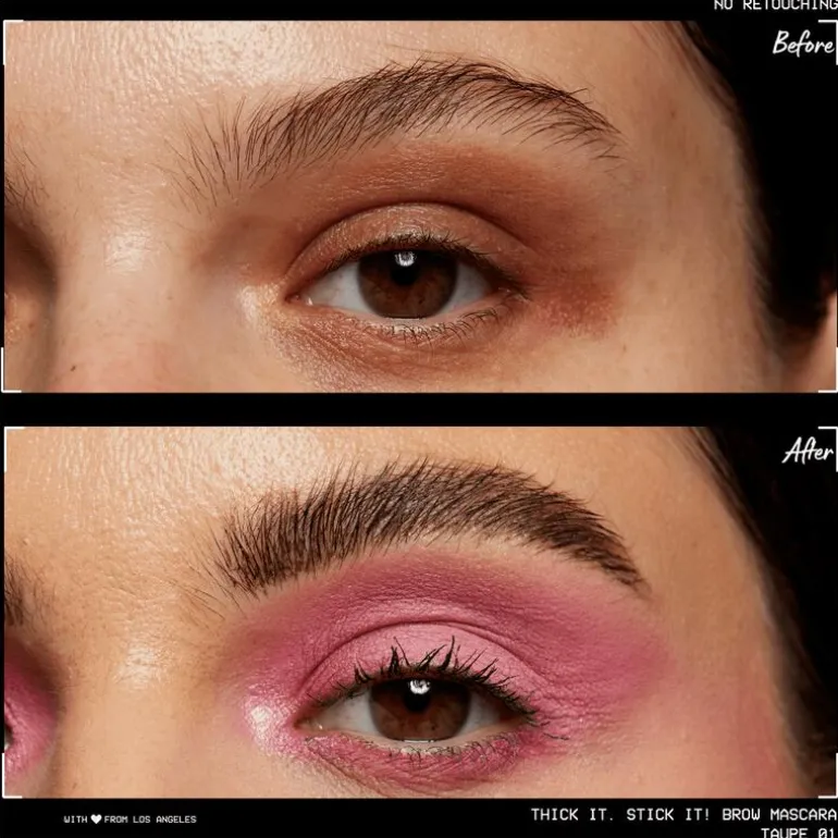 NYX Professional Makeup Thick It. Stick It! Wenkbrauwmascara 1 Taupe