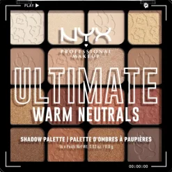 NYX Professional Makeup Ultimate Shad Pal 16-Pan Warm Neutrals