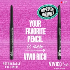 NYX Professional Makeup Vivid Rich Mechanical Pencil Sapphire Bling