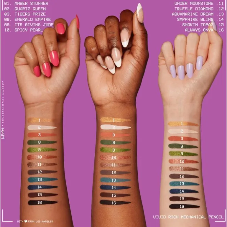 NYX Professional Makeup Vivid Rich Mechanical Pencil It's Giving Jade