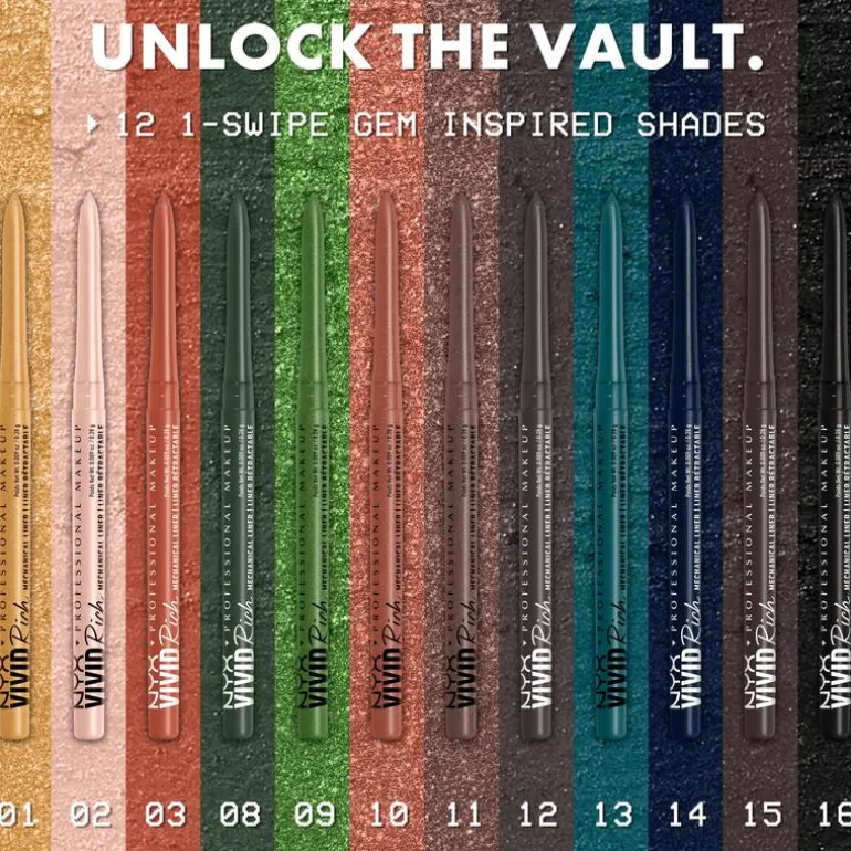 NYX Professional Makeup Vivid Rich Mechanical Pencil It's Giving Jade