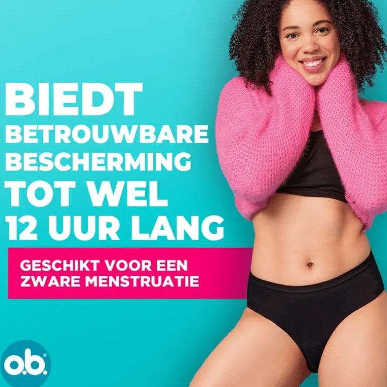 o.b.® Herbruikbaar Menstruatie Ondergoed XS/S