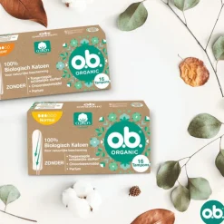o.b.® Organic Cotton Normal 16 Stuks