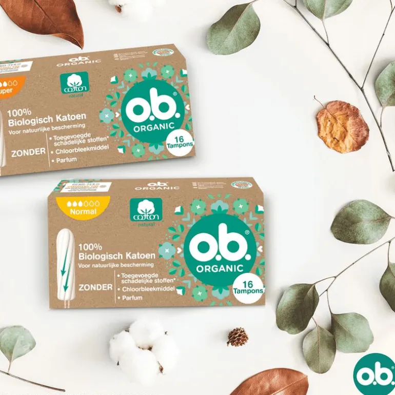 o.b.® Organic Cotton Super 16 Stuks