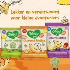 Olvarit Kikkererwt Knabbels 12 Maanden