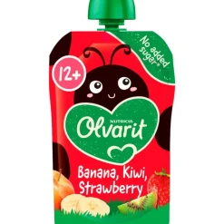 Olvarit Knijpfruit Aardbei Banaan Kiwi