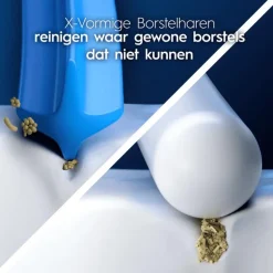 Oral-B Cross Action Opzetborstels Zwart - 4 Stuks