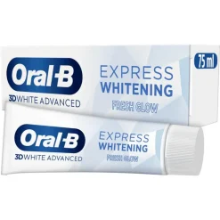 Oral-B 3D White Advanced Express Whitening Fresh Glow Tandpasta - 75ML