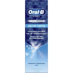 Oral-B 3D White Arctic Fresh Tandpasta 75 ML