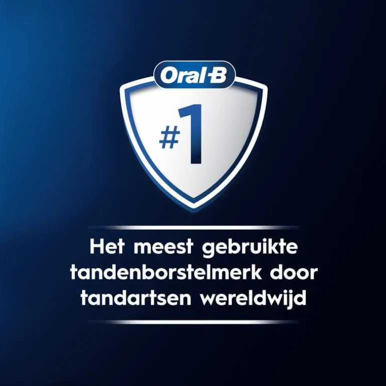 Oral-B iO 3 Duo Zwart & Blauw 2 Elektrische Tandenborstels