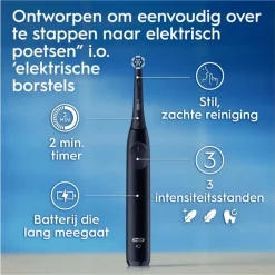 Oral-B iO 2 Duo Zwart & Roze 2 Elektrische Tandenborstels