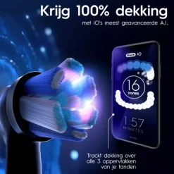 Oral-B iO 10 Zwart Elektrische Tandenborstel