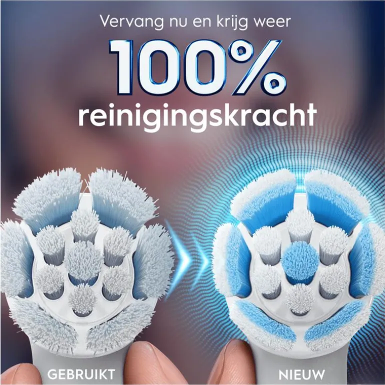 Oral-B iO Gentle Care Opzetborstels Wit 4 Stuks