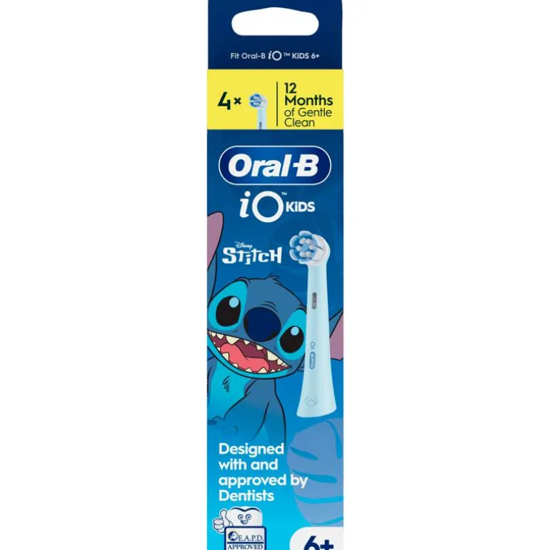 Oral-B iO Kids Stitch Opzetborstels 4 stuks