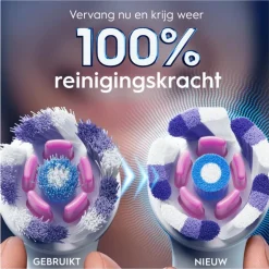 Oral-B iO Radiant White Opzetborstels Wit 2 Stuks