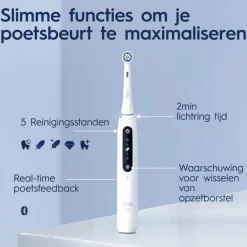 Oral-B iO 5S Wit Elektrische Tandenborstel By Braun