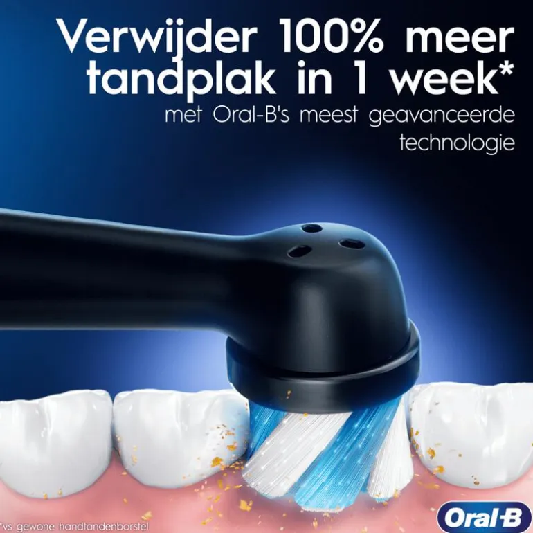 Oral-B iO 3S Zwart Elektrische Tandenborstel