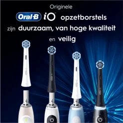 Oral-B iO Ultimate Clean Opzetborstels Zwart 4 Stuks