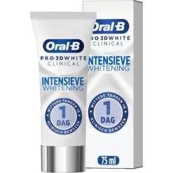 Oral-B Pro 3D White Clinical Intensieve Whitening Bright Brilliance Tandpasta 75 ML