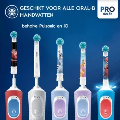 Oral-B Pro Kids Spiderman Opzetborstels - 4 Stuks