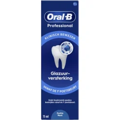 Oral-B Professional Glazuurversterkende Tandpasta Zachte Munt 75ML