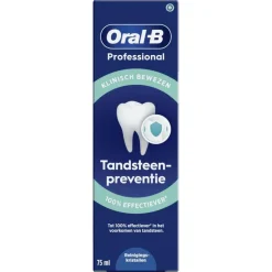 Oral-B Professional Tandsteencontrole Reinigingskristallen Tandpasta - 75 ML