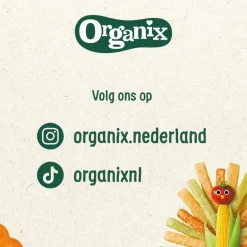 Organix Bio Knijpfruit Appel, Perzik, Mango