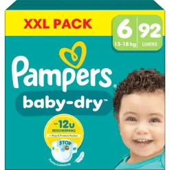 Pampers Baby Dry XXL Pack Luiers Maat 6 13-18 KG 92 Stuks