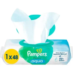 Pampers Harmonie Aqua Billendoekjes 48 Stuks